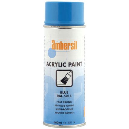 Acrylic Aerosol Spray Paint, Blue- 400ml