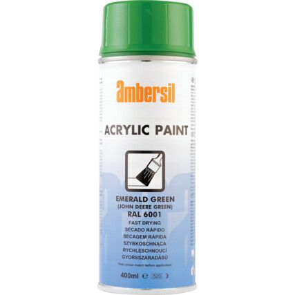 Acrylic Aerosol Spray Paint, John Deere Green- 400ml