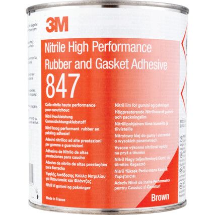 847 Scotch-Weld™ Rubber & Gasket Adhesive - 1 Litre