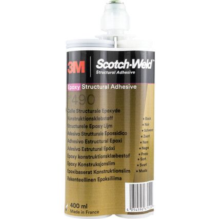 DP490 Scotch-Weld™ EPX High Performance Epoxy Adhesive Black - 400ml
