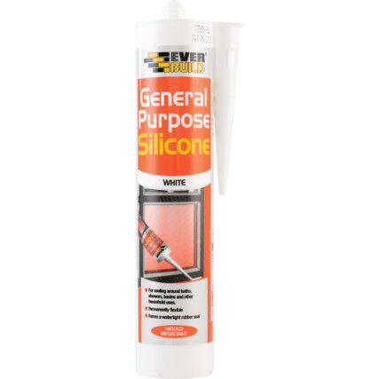 General Purpose White Silicone Sealant - 280ml
