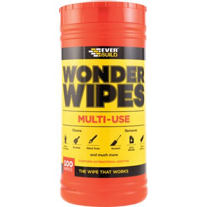 Wonder Wipes - Pack of 100