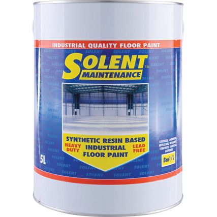 Synthetic Resin Based Industrial Mid Grey Floor Paint - 5ltr