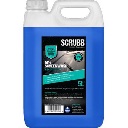 PROFESSIONAL SCREENWASH READY TO USE, 5L