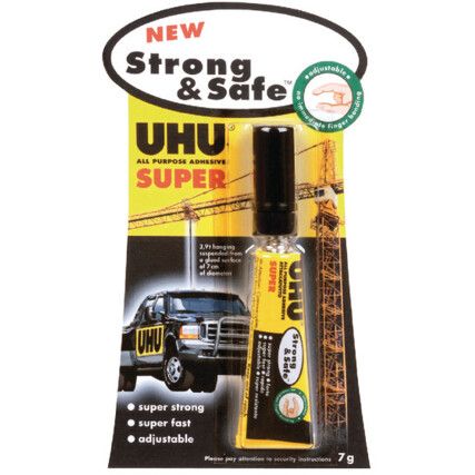 39722 ALL PURPOSE STRONG AND SAFE ADHESIVE 7g (PK-12)
