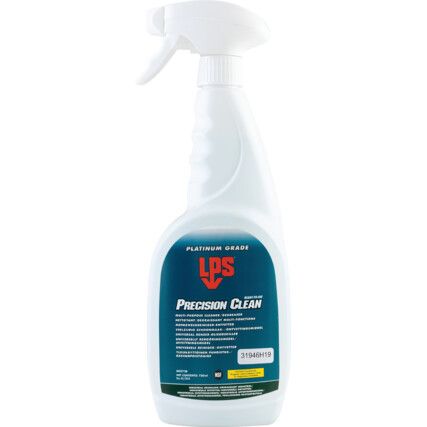 Precision Clean, Multi-Purpose Cleaner & Degreaser, Water Based, Spray Bottle, 750ml