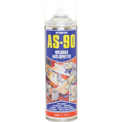 AS-90, Anti Spatter Spray, Aerosol, 400ml