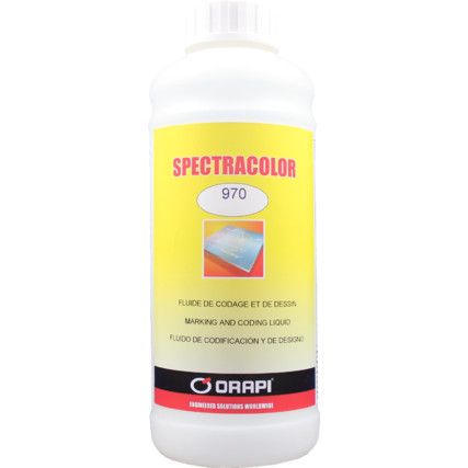 Spectracolour, Layout Ink, White, Container, 1ltr