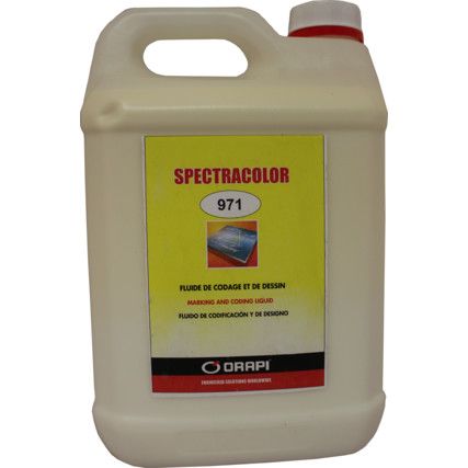 Spectracolour, Layout Ink, White, Container, 5ltr