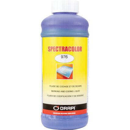 Spectracolour, Layout Ink, Blue, Container, 1ltr