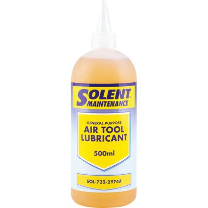 Air Tool Lubricant, Bottle, 500ml