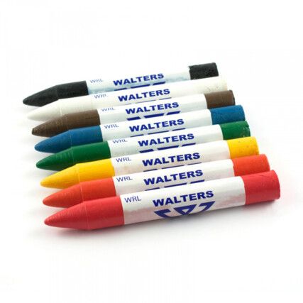 WRL CRAYONS FOR RUBBER WHITE (PK-12)
