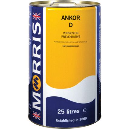 Ankor D, Rust Oil, Drum, 25ltr