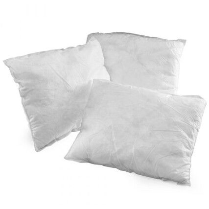 Oil Absorbent Pillows, 48L Absorbent Capacity Per Pack, 30 x 40cm, Pack of 10