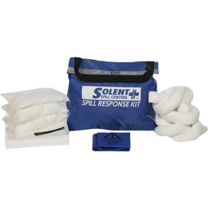 Oil Spill Kit, 50L Absorbent Capacity Per Kit, 58 x 71 x 15cm, Bag