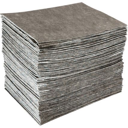 Maintenance Absorbent Pads, 120L Per Pack Absorbent Capacity, 50 x 40cm, Pack of 100