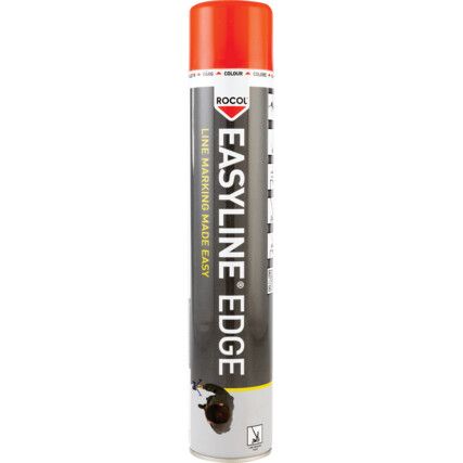 Easyline Edge, Line Marking Spray Paint, Red, Aerosol, 750ml