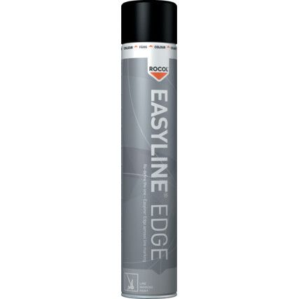 Easyline Edge, Line Marking Spray Paint, Black, Aerosol, 750ml