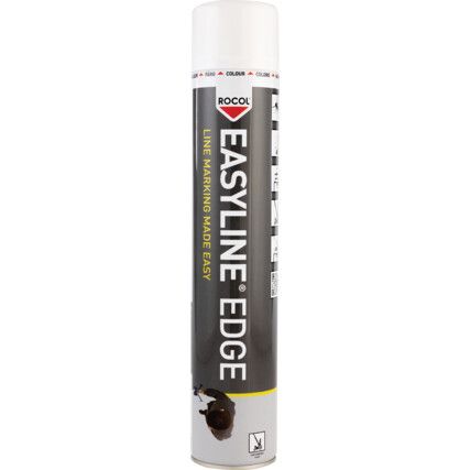 Easyline Edge, Line Marking Spray Paint, Fluorescent Yellow, Aerosol, 750ml