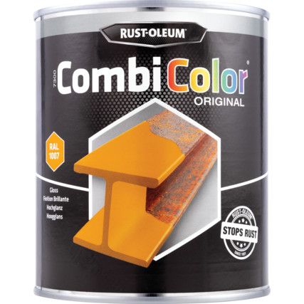7348 CombiColor® Safety Yellow Metal Paint - 750ml
