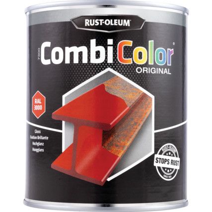 7365 CombiColor® Bright Red Metal Paint - 750ml