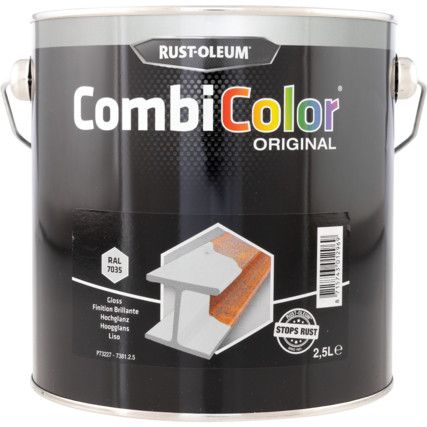 7381 CombiColor® Light Grey Metal Paint - 2.5ltr