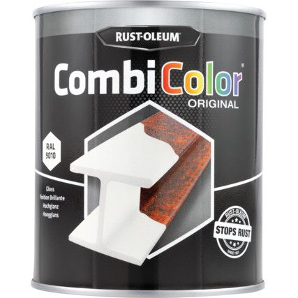 7392 CombiColor® White Metal Paint - 750ml