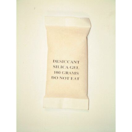 Silica Gel Sachets - (Pack of 100) - 100gm