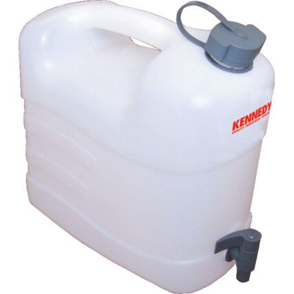 Water Container, 20L, HDPE, Compatible with Water