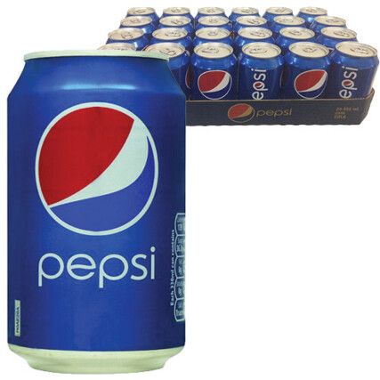 Pepsi 330ml Can Pack of 24 3385