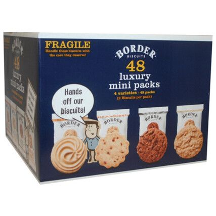 Luxury Mini Biscuits Box of 48 packs of 2 NWT542
