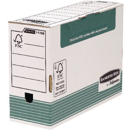1179201 Bankers Box System Transfer File Foolscap Pack of 10