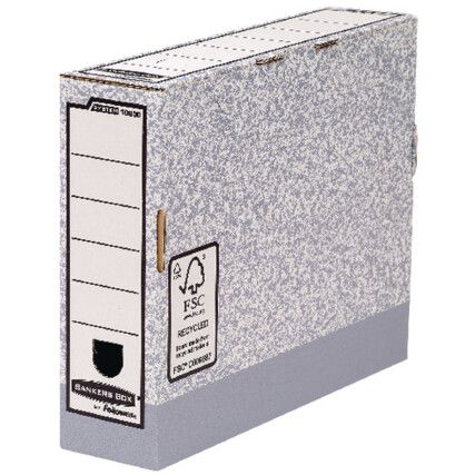 1180001 BANKERS BOX SYSTEM TRANSFER FILE 80mm (PK-10)