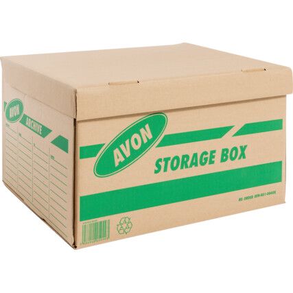 Archive Box Brown 430 x 360 x 257mm Pack of 10