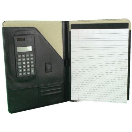 Conference Folder Leather With A4 Pad 2925