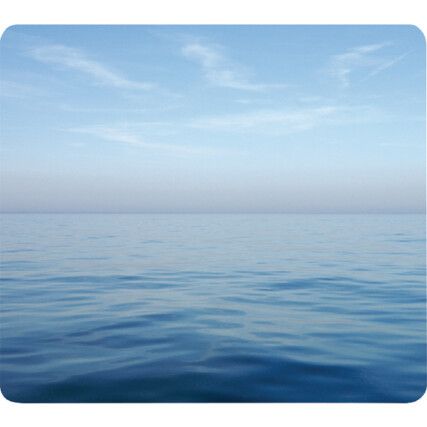 5903901 Earth Series Recycled Mouse Pad -Blue Ocean