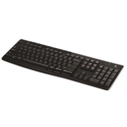920-003745 K270 Wireless Keyboard UK Layout Black