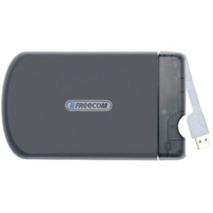 56057 Freecom Tough USB External Hard Drive 1TB - Black