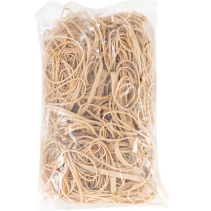 1LB ASSORTED RUBBER BANDS