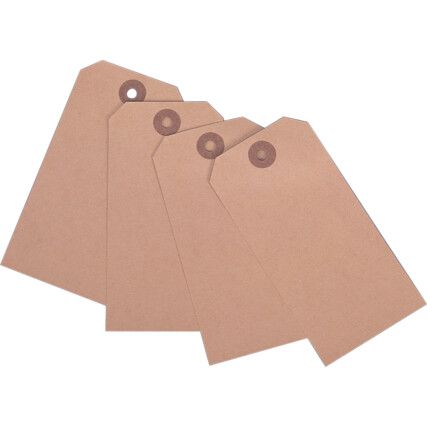 Buff Tag Strungs - 146x73mm - (Pack of 1000)