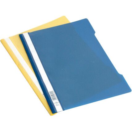 Clearview Folder A4 Dark Blue Pack of 50 257307