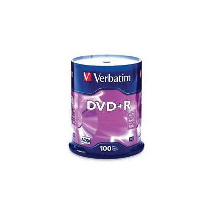 DVD+R 4.7GB 120MIN 16X SPINDLE (PK-100)