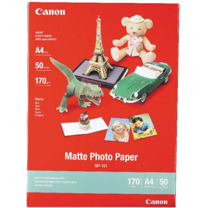 Photo Paper Matte A4 Pack of 50 7981A005