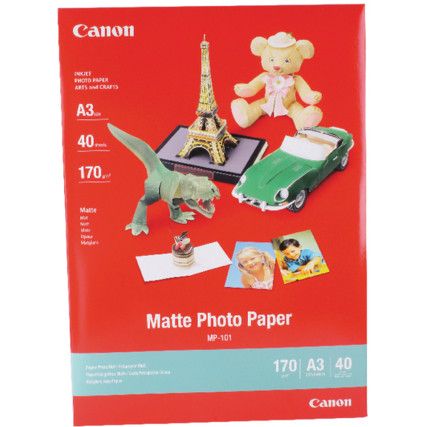 Photo Paper Matte A3 Pack of 40 7981A008