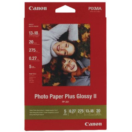 Photo Paper Plus Gloss 13x18cm Pack of 20 2311B018
