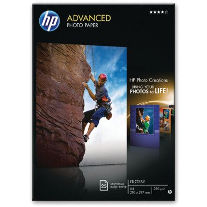 Advanced Photo Paper Glossy A4 Pack of 25 Q5456A