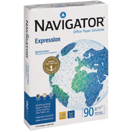 NAVA490 EXPRESSION PAPER A4 WHT(PK-5)