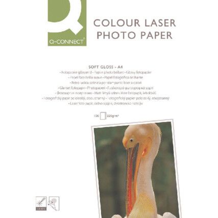 Laser Photo Paper A4 Semi-Gloss A4 Pack of 100 KF01935