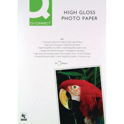 KF02772 PHOTO PAPER HIGH GLOSS A4(PK-50)