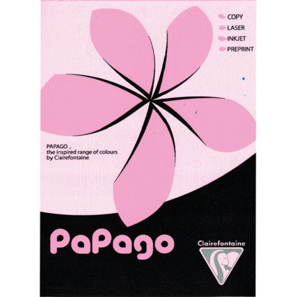 Pale Pink A4 Copier Paper, 80gsm (Pk-500)